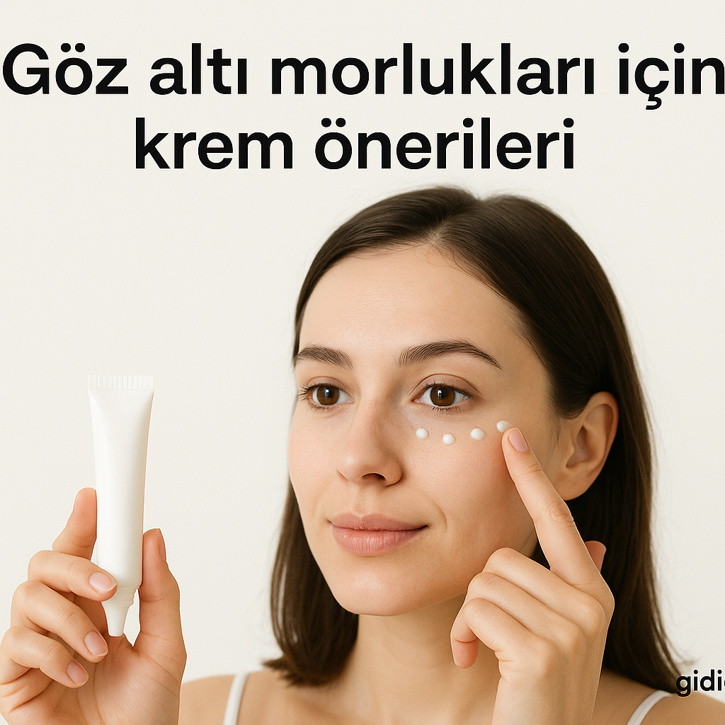 Göz altı morlukları için krem önerileri