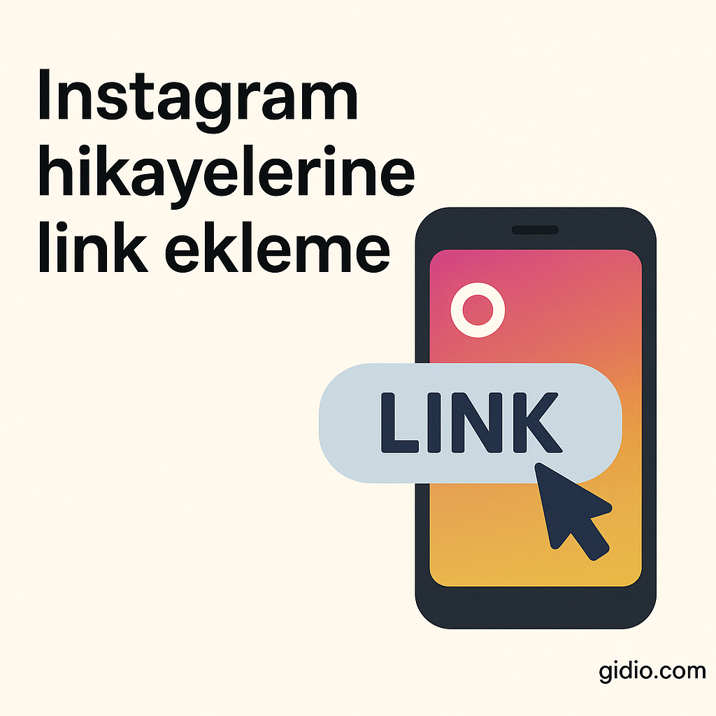 Instagram hikayelerine link ekleme