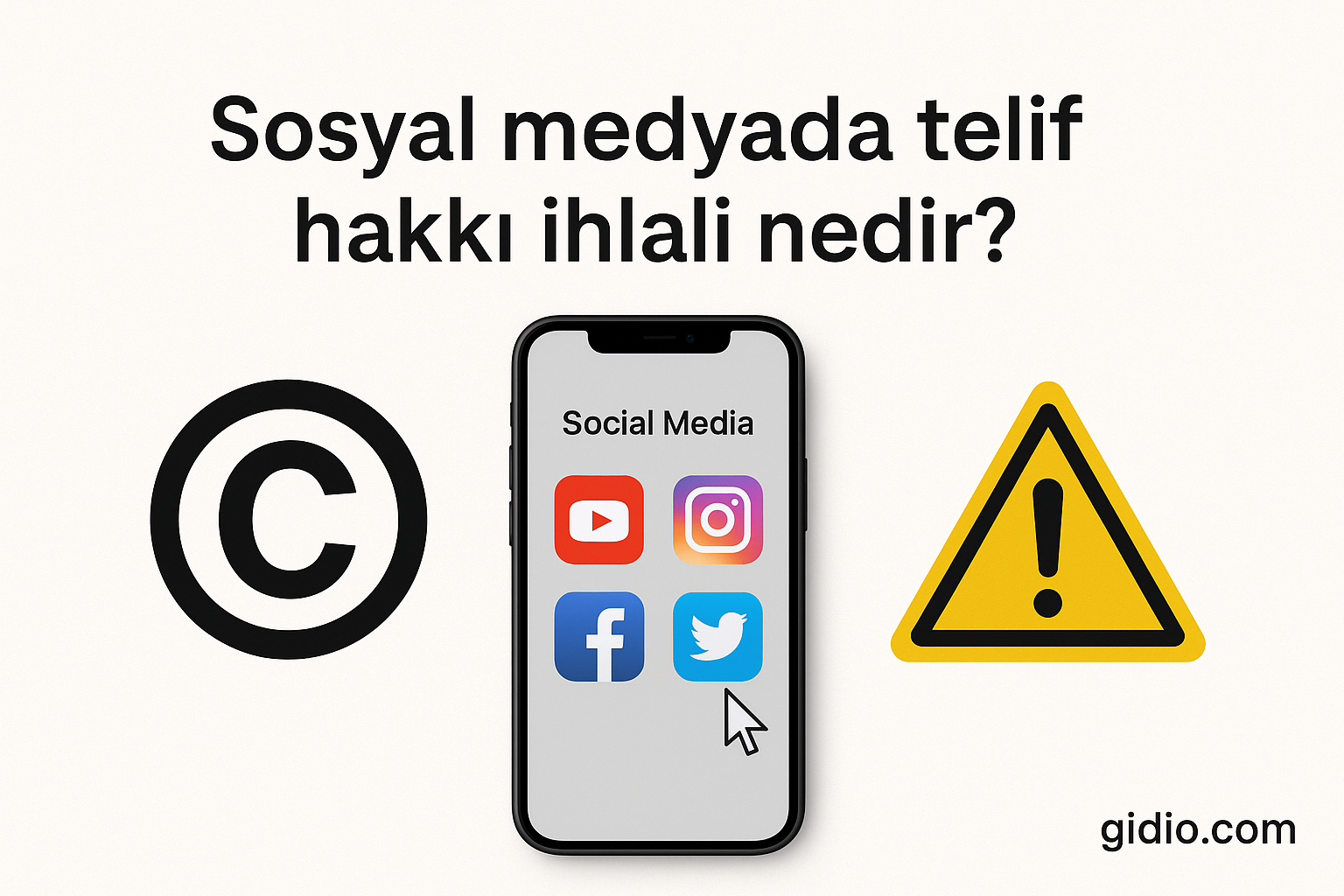 Sosyal medyada telif hakkı ihlali nedir
