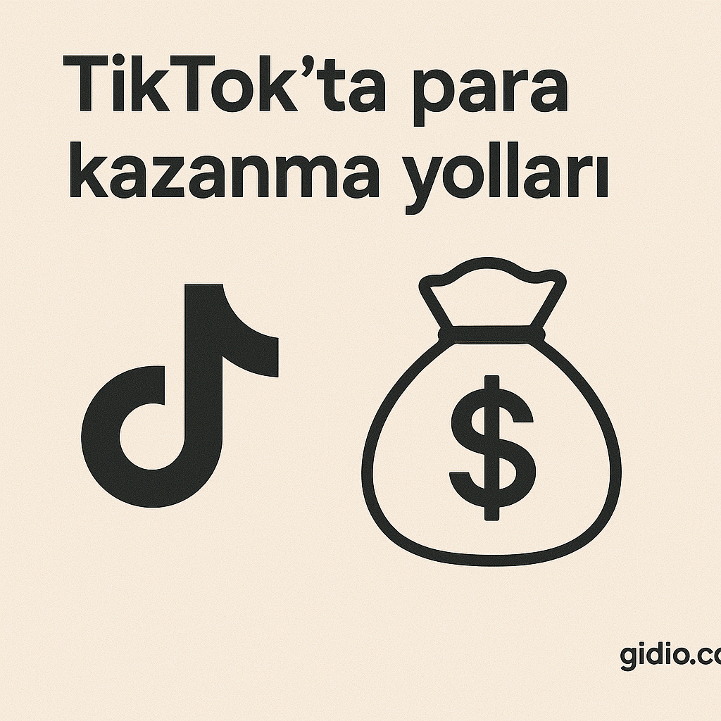 TikTok’ta para kazanma yolları