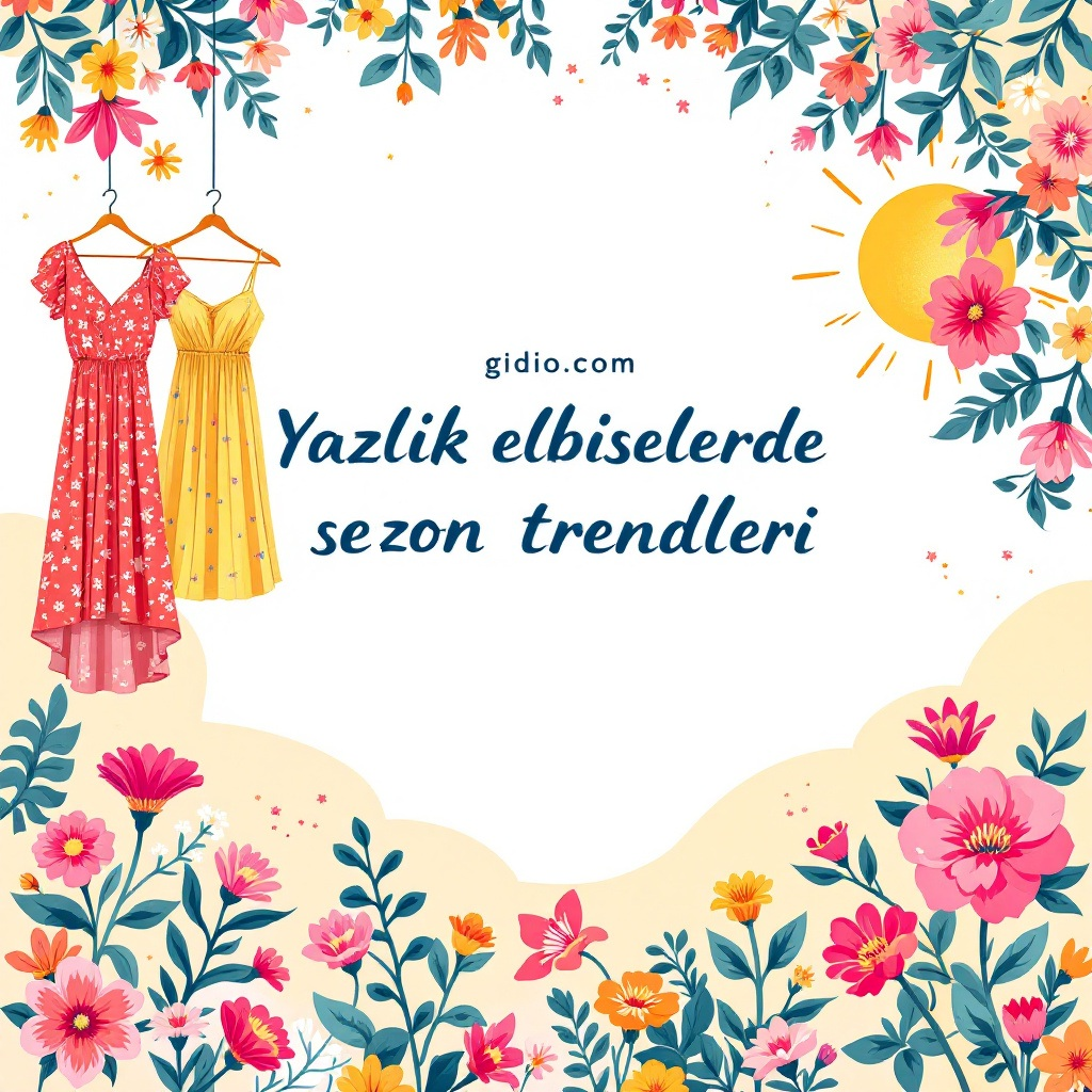 Yazlık elbiselerde sezon trendleri