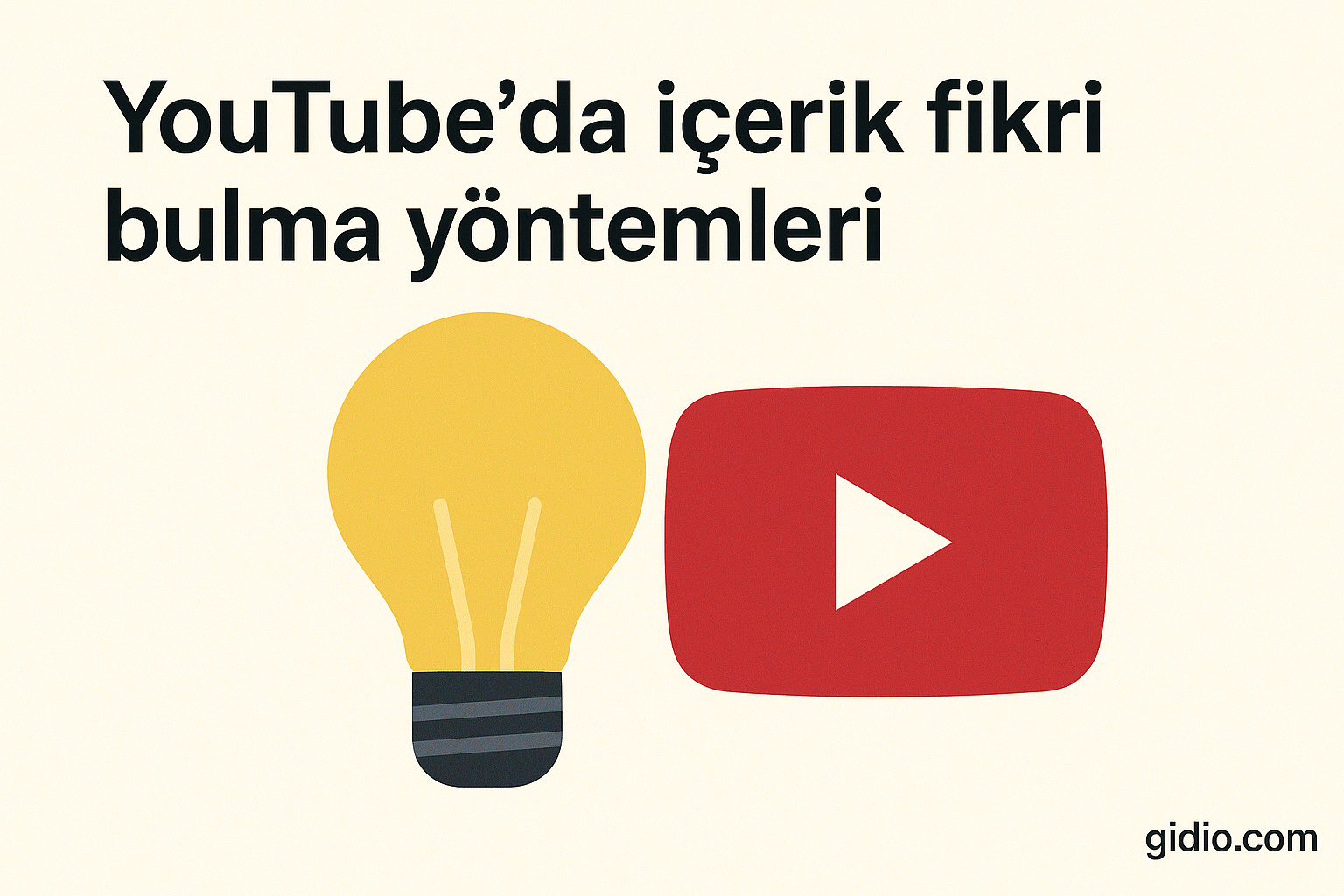 YouTube’da içerik fikri bulma yöntemleri